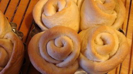 булочки ванильные на топленом молоке