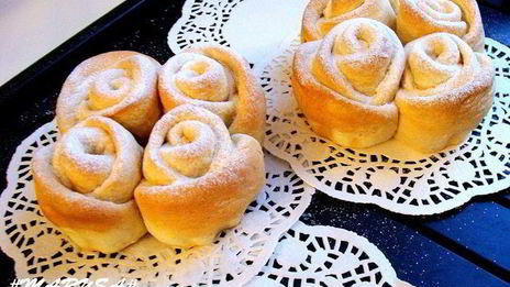 булочки ванильные на топленом молоке