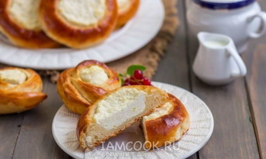 Рецепт домашних ватрушек с творогом