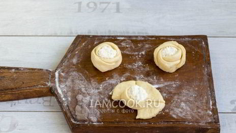 домашние ватрушки с творогом