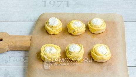 домашние ватрушки с творогом