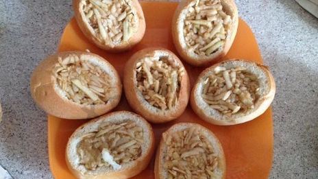 фаршированные булочки малятко с яблоками и корицей