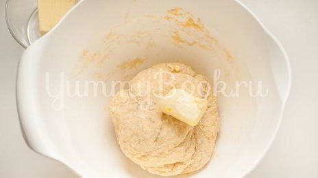 итальянские булочки данубио с сыром и ветчиной