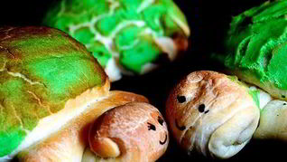 Красивые булочки из дрожжевого теста