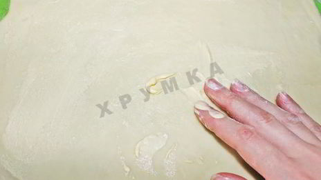 круассаны из слоеного дрожжевого теста