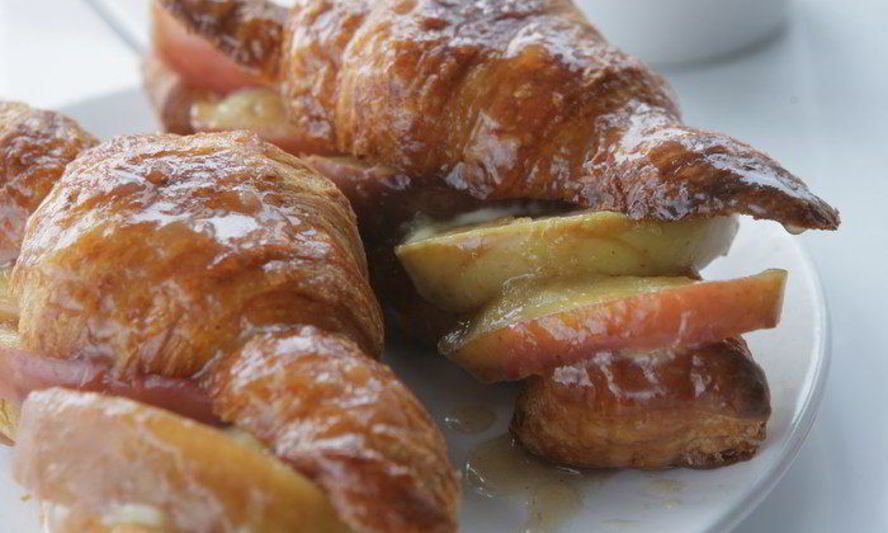 Рецепт круассанов с яблоками