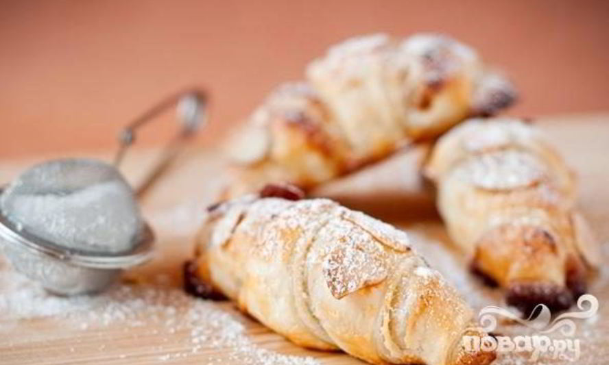Рецепт миндальных круассанов