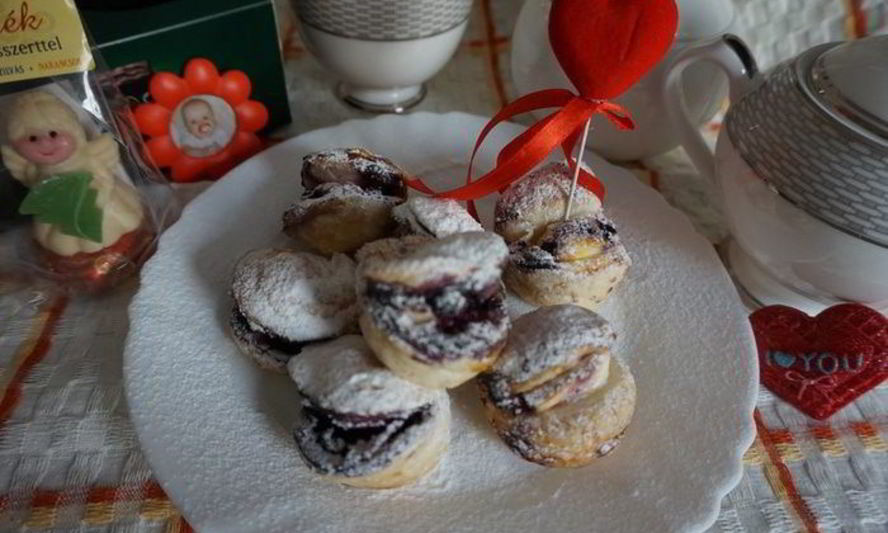 Рецепт мини-булочек bacio