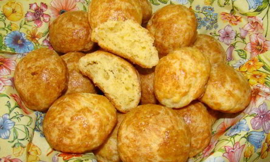 Рецепт мини-булочек с чесноком и сыром