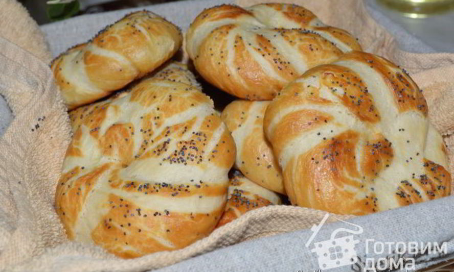 Рецепт немецких булочек с маком и кунжутом