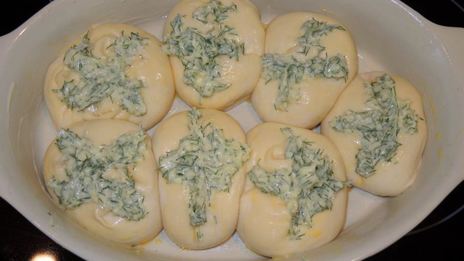 пампушки чесночно-укропные