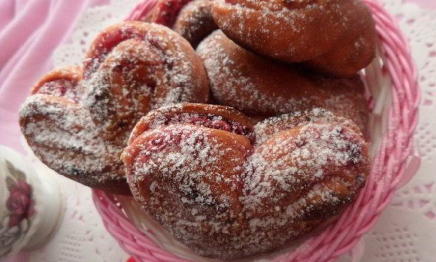 Рецепт плюшек для любимых