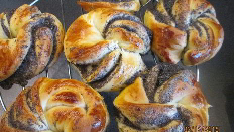 плюшки-завитушки маковые