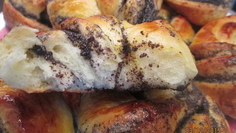 плюшки-завитушки маковые