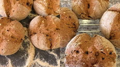 полезные булочки с барбарисом