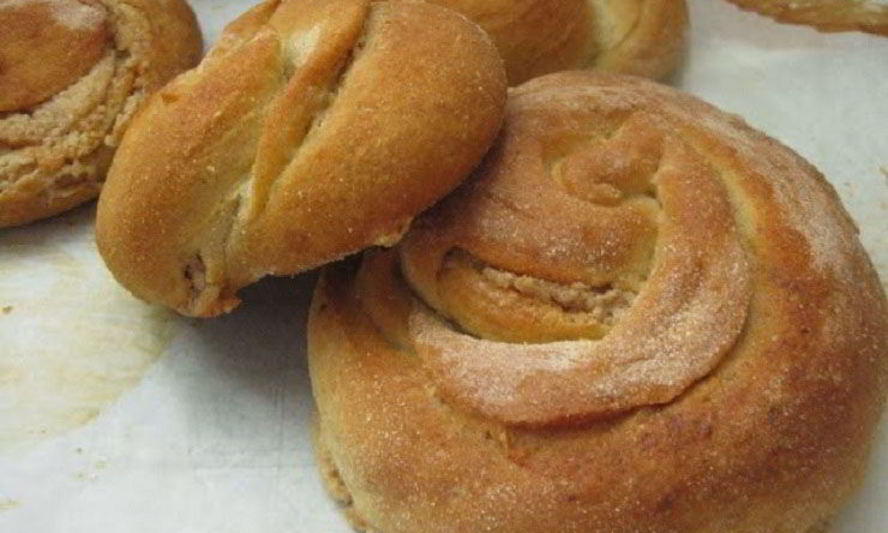 Рецепт постных булочек с корицей