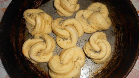 постные тыквенно-маковые булочки