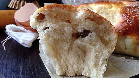 сдобные булочки с изюмом