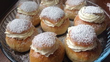 семла — шведская булочка