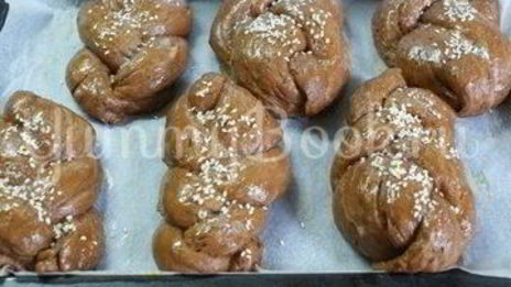 шоколадные булочки