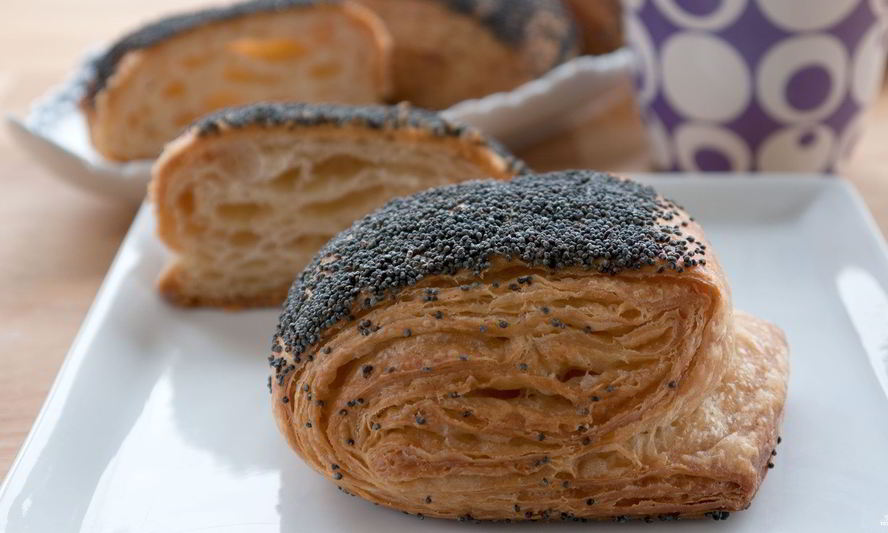 Рецепт слоеных булочек с маком