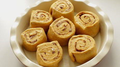 тыквенные булочки с корицей