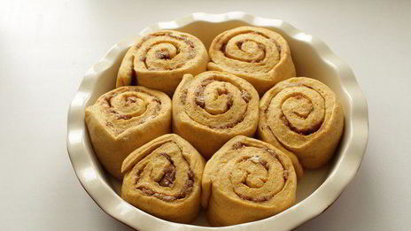 тыквенные булочки с корицей