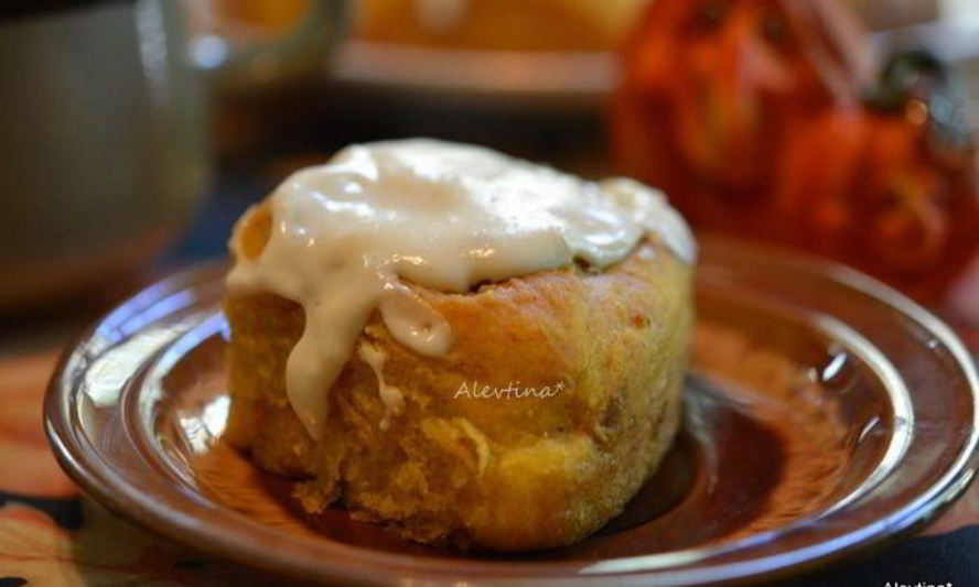 Рецепт тыквенных булочек с пеканом