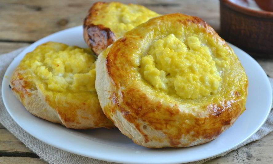 Рецепт ватрушки с творогом