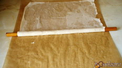 ватрушки гнезда из теста фило