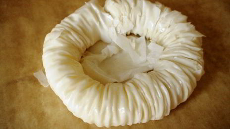 ватрушки гнезда из теста фило