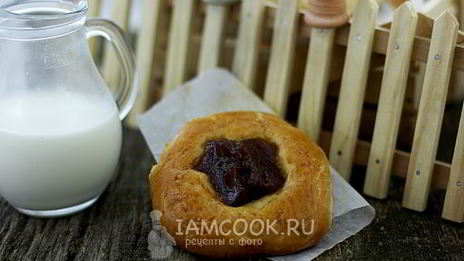 ватрушки с повидлом