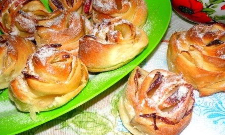 Рецепт яблочных булочек