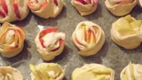 яблочные булочки