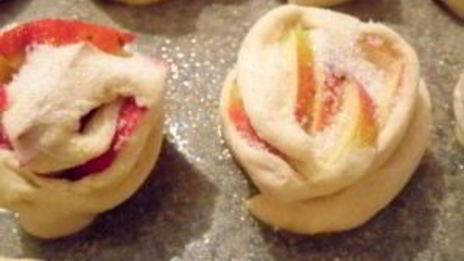 яблочные булочки