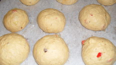 закусочные булочки с жареным луком