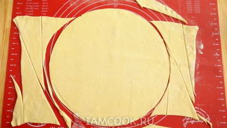 закусочные круассаны с лососем