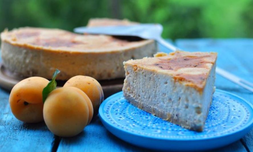 Рецепт абрикосового чизкейка-запеканки