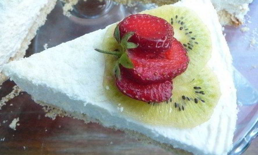 Рецепт английского чизкейка с кокосовой стружкой