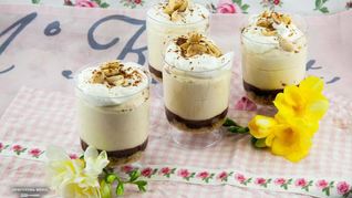 Арахисовый чизкейк без выпечки