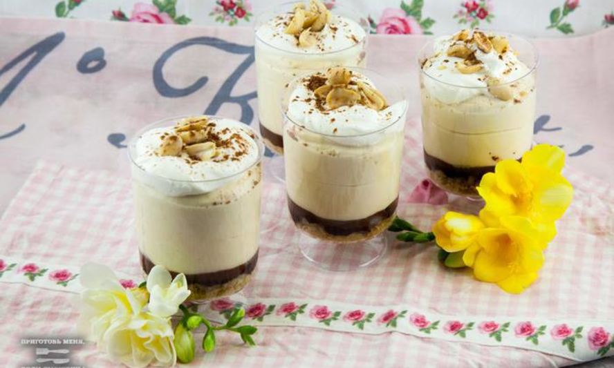 Рецепт арахисового чизкейка без выпечки