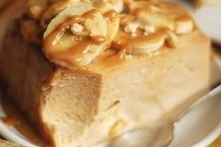 Банановый чизкейк без основы