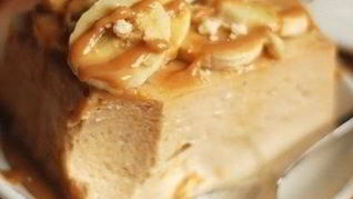 Банановый чизкейк без основы