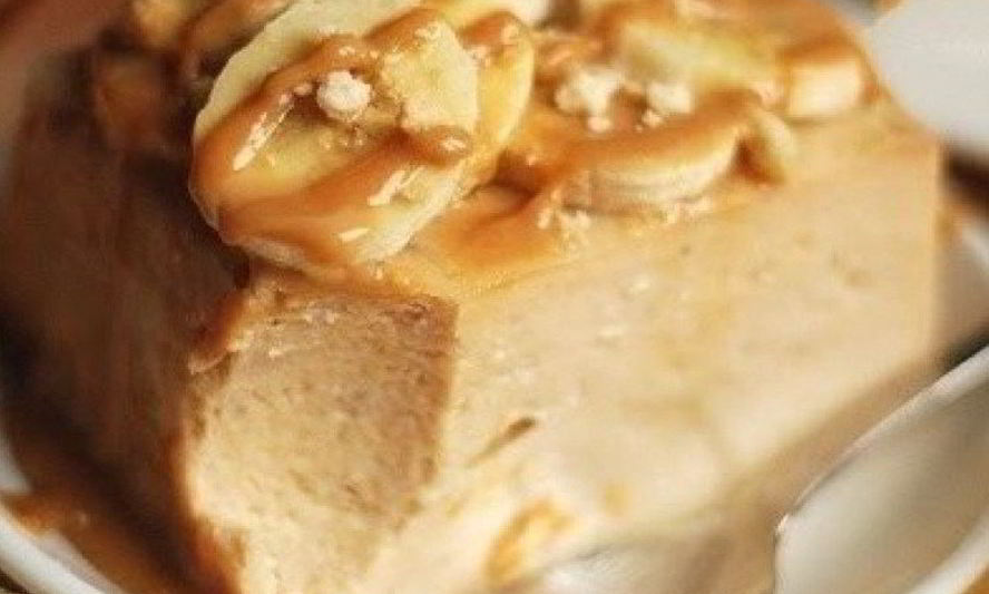 Рецепт бананового чизкейка без основы