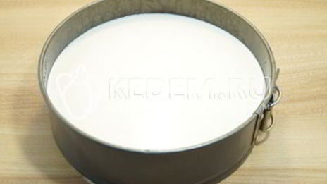 банановый чизкейк с творогом