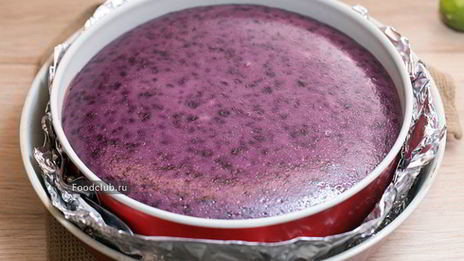 черничный чизкейк