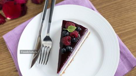 черничный чизкейк