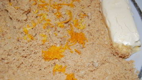 чизкейк апельсиново-ананасовый