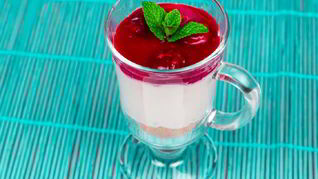 Чизкейк без выпечки в стакане