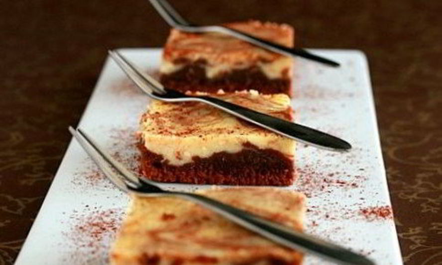 Рецепт чизкейка брауни